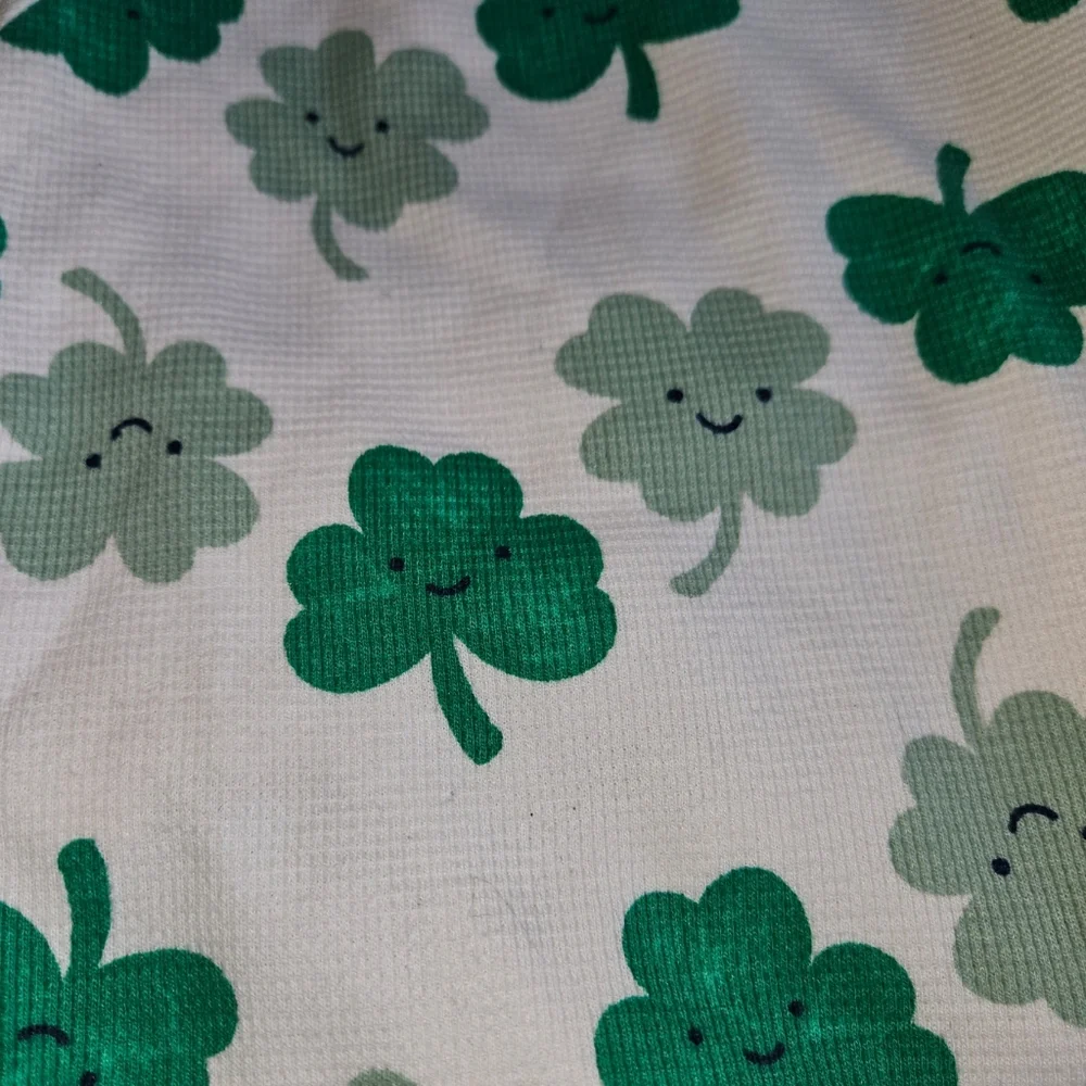 Carters Child Of Mine St Patricks Day Sleep N Play Shamrock 2p Set Toddler 2T